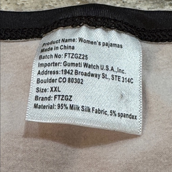 NWOT Christmas Pajama Set of Shirt and Pants Size XXL - Picture 8 of 12